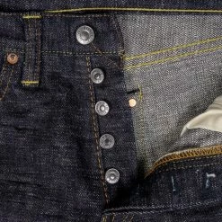 The Strike Gold 7104 Ultra Slubby Straight Tapered Jeans