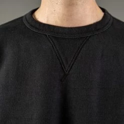 The Strike Gold Loopwheeled Sweatshirt (Black)