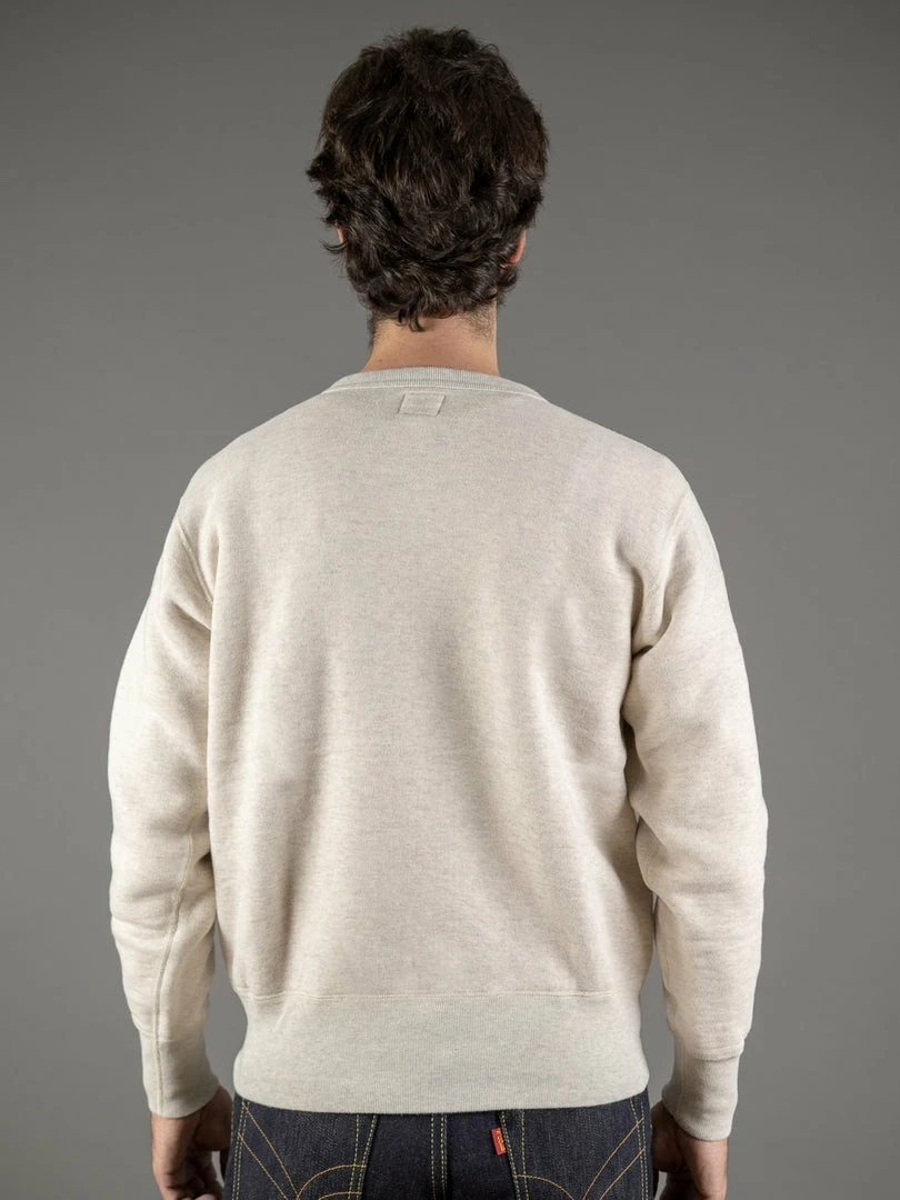 The Strike Gold Loopwheeled Sweatshirt (Oatmeal) 4 The Strike Gold Loopwheeled Sweatshirt (Oatmeal)