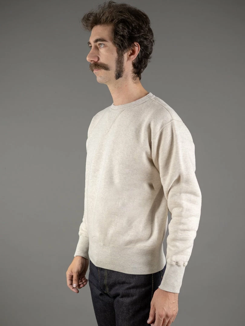 The Strike Gold Loopwheeled Sweatshirt (Oatmeal) 6 The Strike Gold Loopwheeled Sweatshirt (Oatmeal)