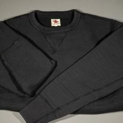 The Strike Gold Loopwheeled Sweatshirt (Black)