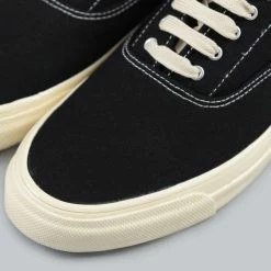 NEW ARRIVALS Trophy Clothing Mill Boat Shoes Black X Cream