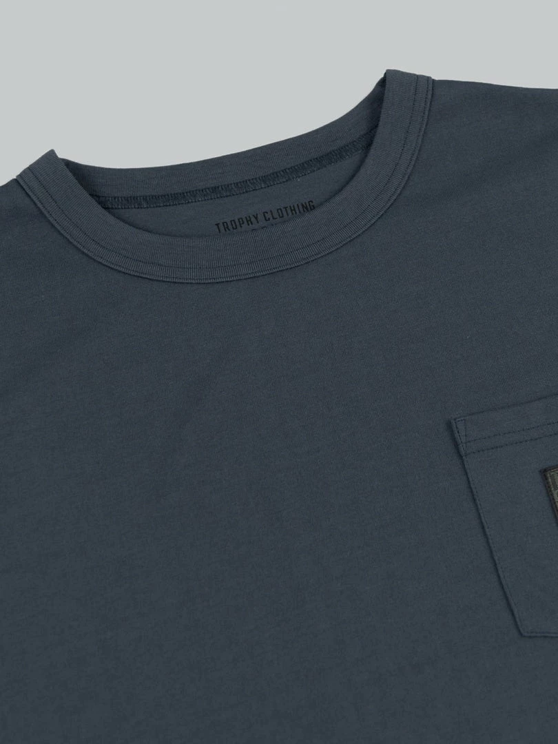 Trophy Clothing "Monochrome" PC Pocket Tee Charcoal 12 Trophy Clothing "Monochrome" PC Pocket Tee Charcoal