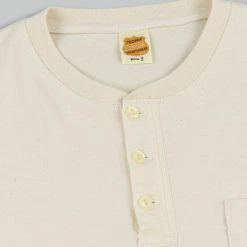 Trophy Clothing OD Henley Tee Natural NEW ARRIVALS