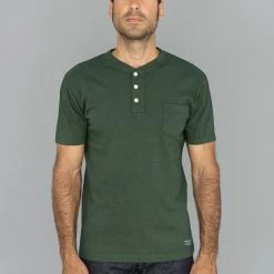 Trophy Clothing OD Henley Tee Olive NEW ARRIVALS