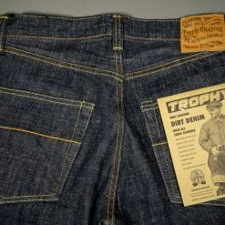 Trophy Clothing 1605 Dirt Denim Regular Straight Jeans 31 Trophy Clothing 1605 Dirt Denim Regular Straight Jeans