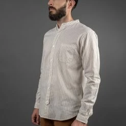 UES Band Collar Shirt