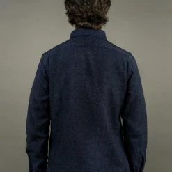 UES Indigo Extra Heavy Flannel Shirt