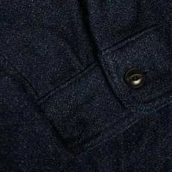 UES Indigo Extra Heavy Flannel Shirt 36 UES Indigo Extra Heavy Flannel Shirt