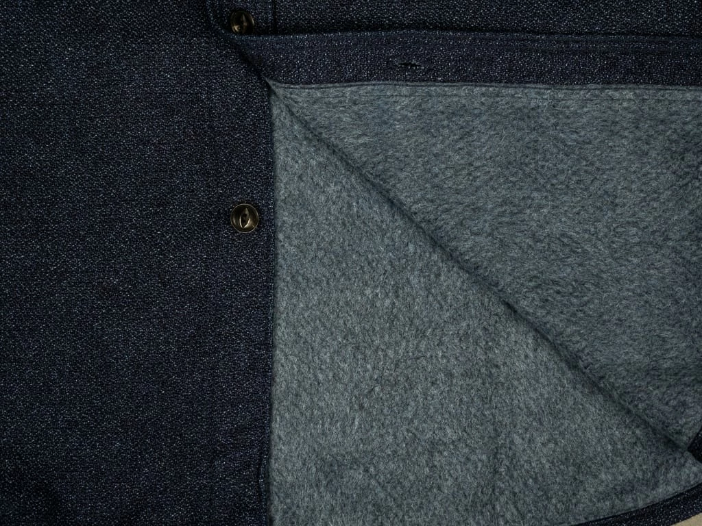 UES Indigo Extra Heavy Flannel Shirt 17 UES Indigo Extra Heavy Flannel Shirt