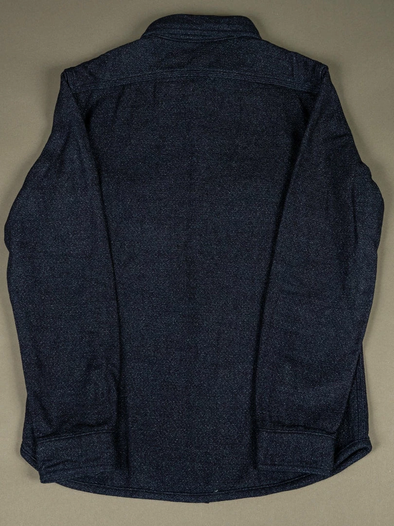 UES Indigo Extra Heavy Flannel Shirt 9 UES Indigo Extra Heavy Flannel Shirt