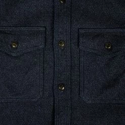 UES Indigo Extra Heavy Flannel Shirt 37 UES Indigo Extra Heavy Flannel Shirt