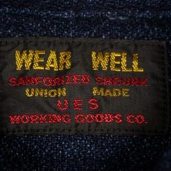 UES Indigo Extra Heavy Flannel Shirt 45 UES Indigo Extra Heavy Flannel Shirt