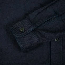 UES Indigo Heavy Flannel Shirt 38 UES Indigo Heavy Flannel Shirt