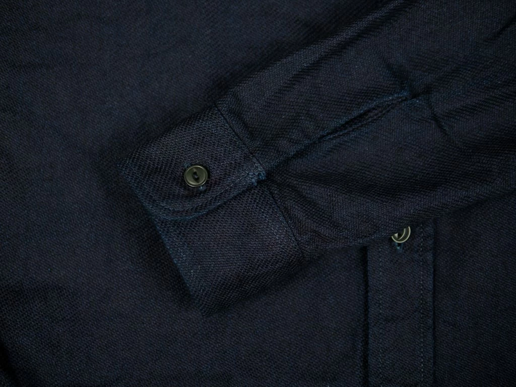 UES Indigo Heavy Flannel Shirt 15 UES Indigo Heavy Flannel Shirt