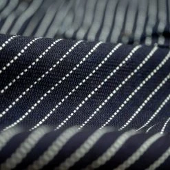 UES Indigo Stripe Heavy Flannel Shirt