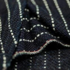 UES Indigo Stripe Heavy Flannel Shirt