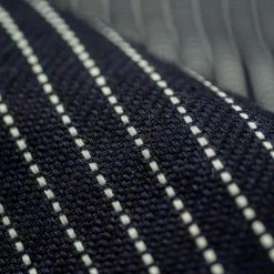 UES Indigo Stripe Heavy Flannel Shirt