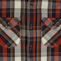 UES Heavy Flannel Shirt Red