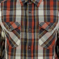 UES Heavy Flannel Shirt Red
