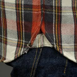 UES Heavy Flannel Shirt Red