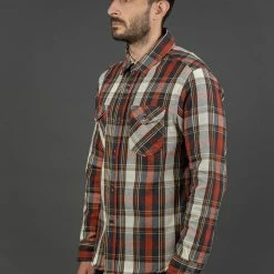 UES Heavy Flannel Shirt Red