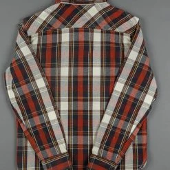 UES Heavy Flannel Shirt Red