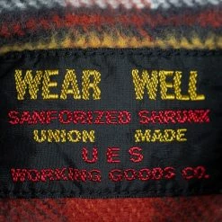 UES Heavy Flannel Shirt Red