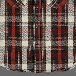 UES Heavy Flannel Shirt Red