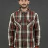 UES Heavy Flannel Shirt Red