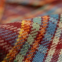 UES Heavy Flannel Shirt Red/Orange