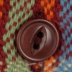 UES Heavy Flannel Shirt Red/Orange