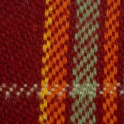 UES Heavy Flannel Shirt Red/Orange