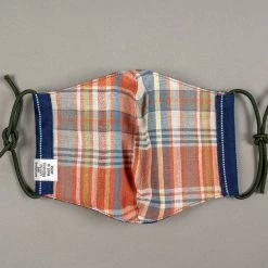 UES Face Mask Indigo Wabash 13 UES Face Mask Indigo Wabash