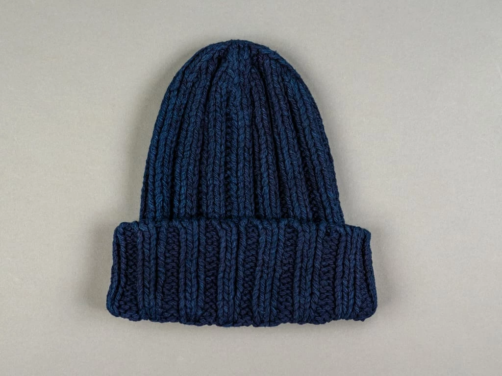 UES Indigo Knit Cap 5 UES Indigo Knit Cap