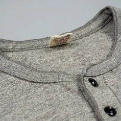 UES Ramayana Henley Neck T-Shirt Grey NEW ARRIVALS 29 UES Ramayana Henley Neck T-Shirt Grey NEW ARRIVALS