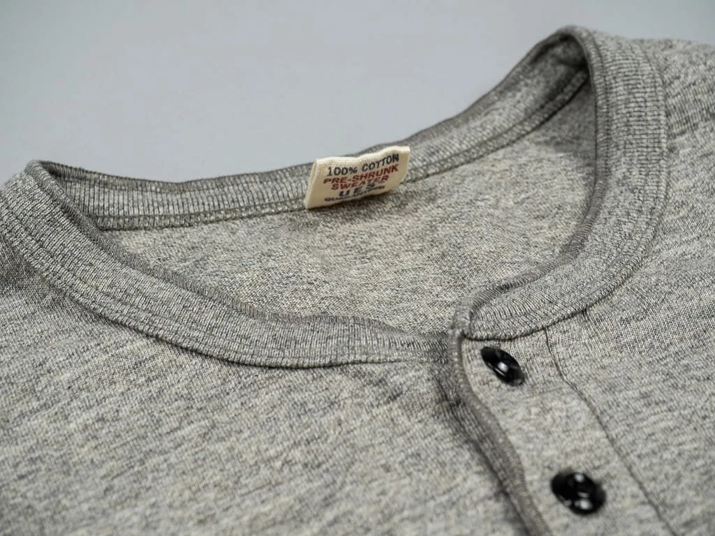 UES Ramayana Henley Neck T-Shirt Grey NEW ARRIVALS 12 UES Ramayana Henley Neck T-Shirt Grey NEW ARRIVALS