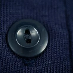 UES Ramayana Henley Neck T-Shirt Navy