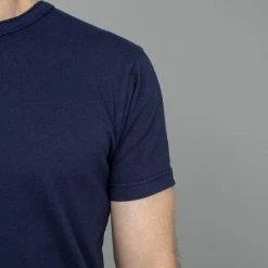 UES Ramayana Henley Neck T-Shirt Navy
