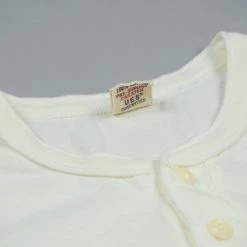 UES Ramayana Henley Neck T-Shirt White NEW ARRIVALS 27 UES Ramayana Henley Neck T-Shirt White NEW ARRIVALS