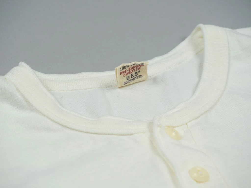 UES Ramayana Henley Neck T-Shirt White NEW ARRIVALS 11 UES Ramayana Henley Neck T-Shirt White NEW ARRIVALS