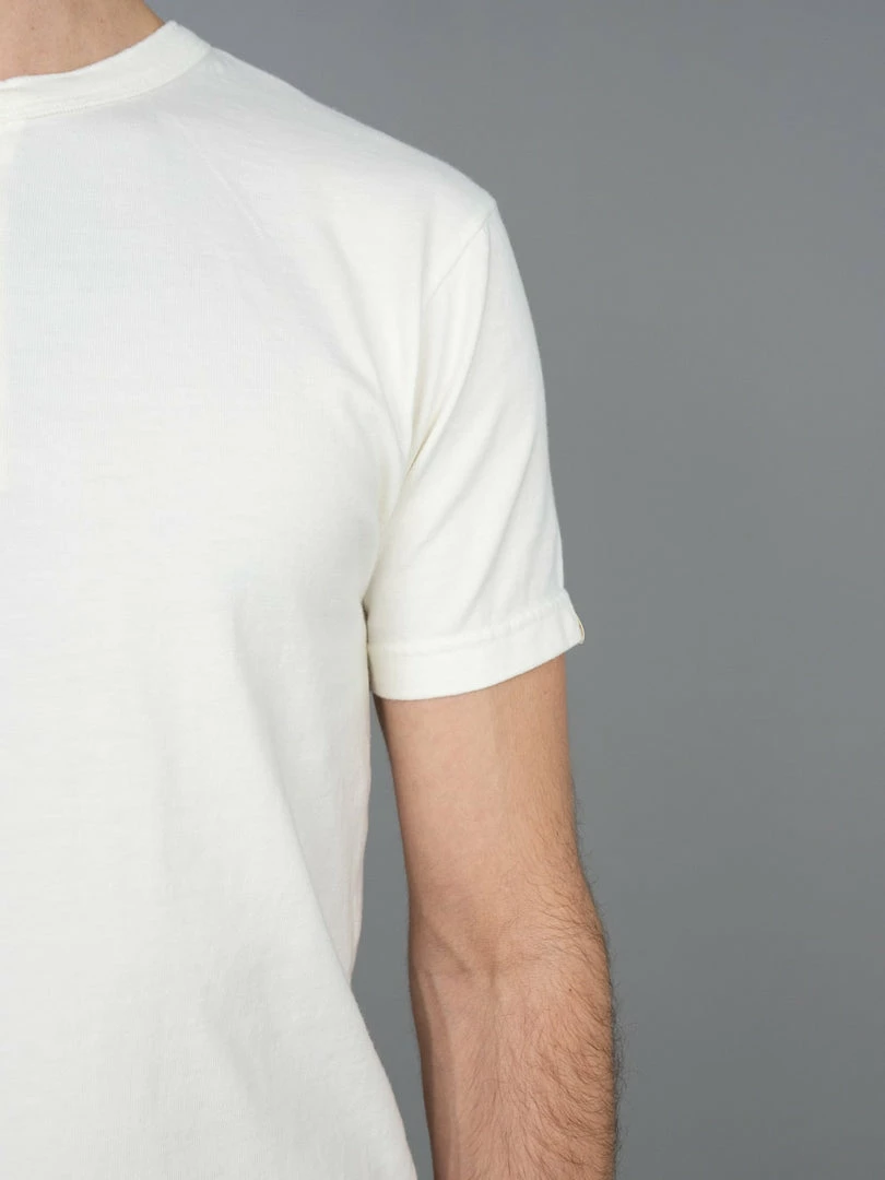 UES Ramayana Henley Neck T-Shirt White NEW ARRIVALS 7 UES Ramayana Henley Neck T-Shirt White NEW ARRIVALS