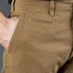 UES C408 Regular Chino Olive-Brown
