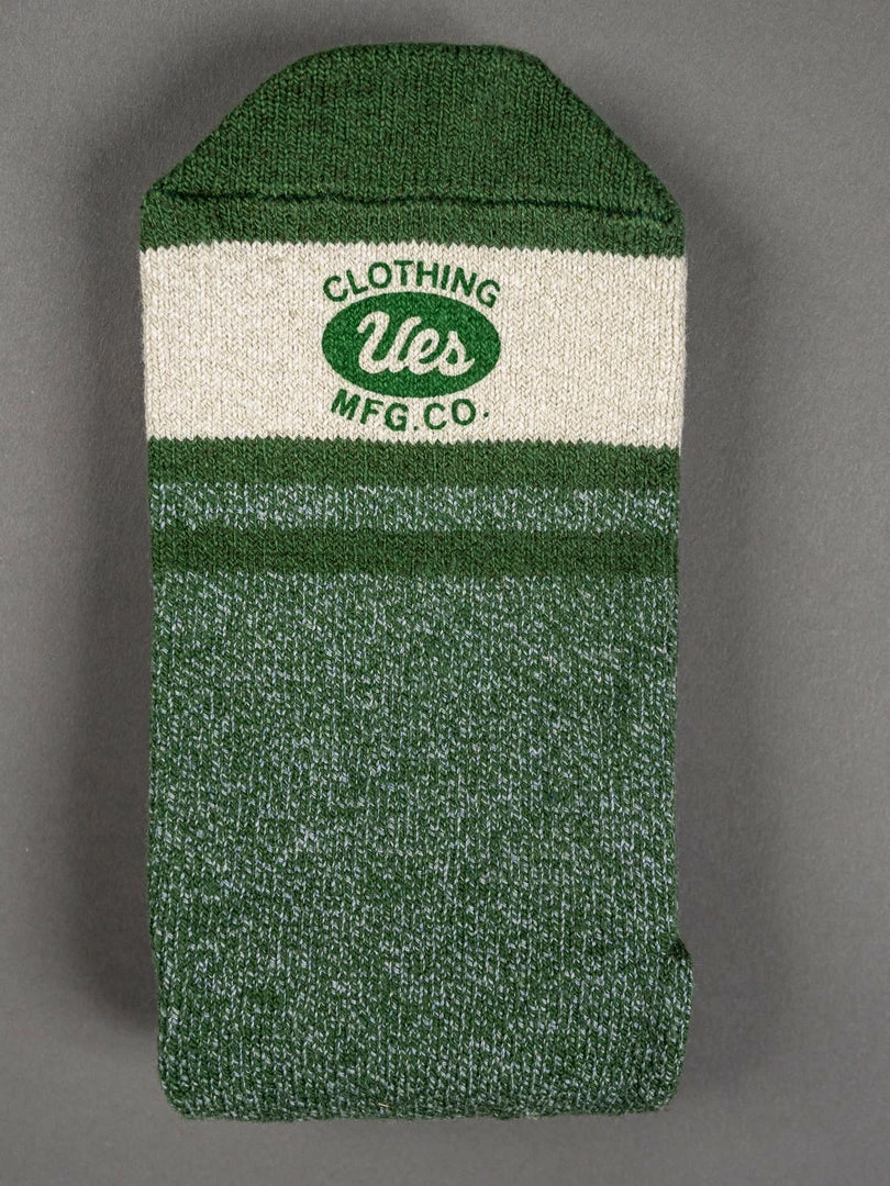 UES Heather Socks Green 4 UES Heather Socks Green
