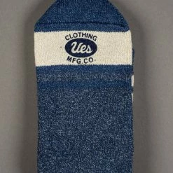 UES Heather Socks Navy