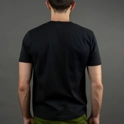 UES Ramayana Henley Neck T-Shirt Black