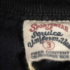 UES Ramayana Henley Neck T-Shirt Black