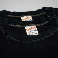 Whitesville Tubular T-shirt Black (2 Pack)