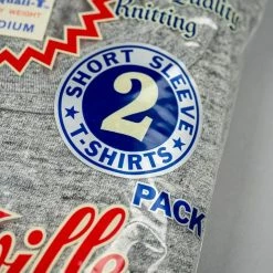 Whitesville Tubular T-shirt Grey (2 Pack)