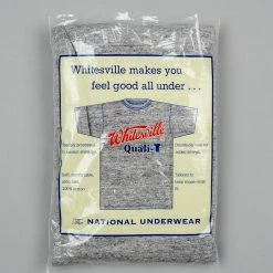 Whitesville Tubular T-shirt Grey (2 Pack)